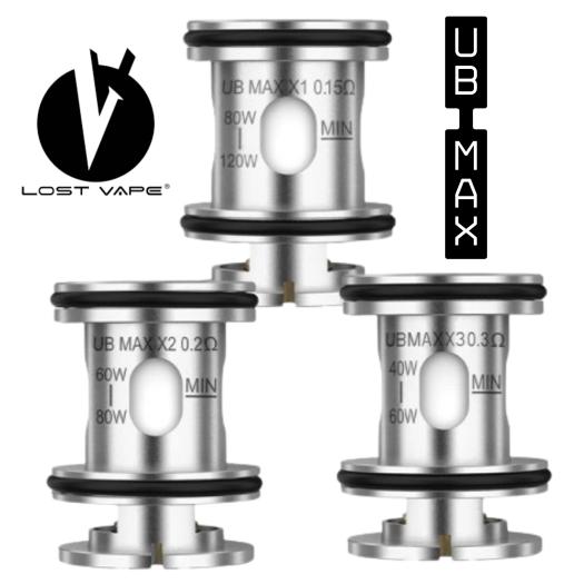 Resistencias UB Max - Lost Vape