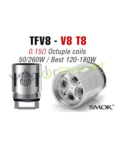 Resistências V8 T8 TFV8 - TFV8 V8-T8 Coils