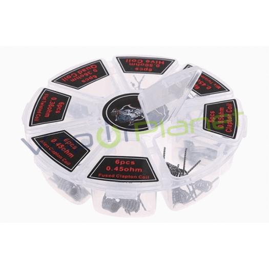 Resistências Vapeo DEMON KILLER - Kit 48 (8 em 1) RDTA/RDA/RTA