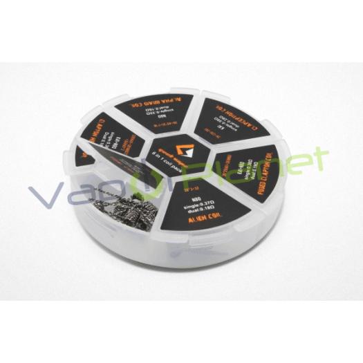 Resistências Vapeo GEEK VAPE - Kit 6 em 1 Resistores Vapeo (20uds)