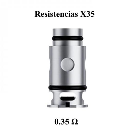 Resistencias X35 - 0.35 Ω – Vaporesso Coil