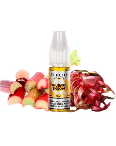 Rhubarb Snoow Nic Salt 10ml - Elfliq by Elf Bar