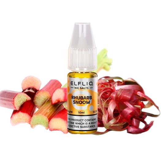 Rhubarb Snoow Nic Salt 10ml - Elfliq by Elf Bar
