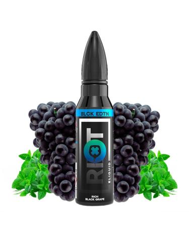 Riot Squad Black Edition – RICH BLACK GRAPE 50ml + Nicokits Gratis