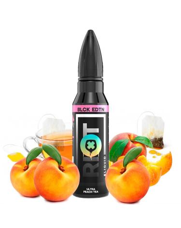 Riot Squad Black Edition – ULTRA PEACH TEA 50ml + Nicokits Gratis