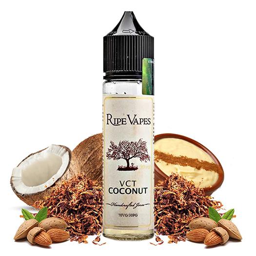 ▷ RIPE VAPES VCT Coconut 50ml + 10ml Nicokit Gratis 【60ml】