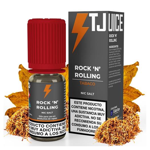 ROCK N' ROLING - T-Juice Salts 10 ml – 10mg y 20mg – Líquido con SALES DE NICOTINA
