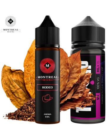 RODEO 6ml/60 (Longfill) Montreal Original + 70ml VG