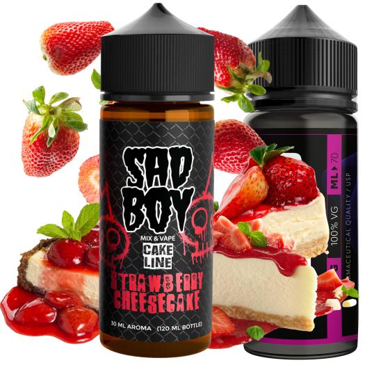 SadBoy Cake Line Strawberry Cheesecake 30ml/120ml (Longfill)