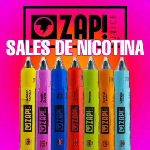 Sales de Nicotina - Muestra - ZAP JUICE 10ml (10mg y 20mg)