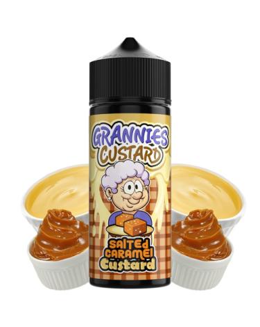 Salted Caramel Custard 100ml + Nicokit gratis - Grannies Custard