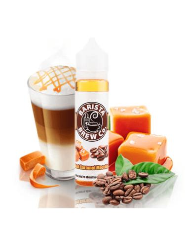 MACCHIATO DE CARAMELO SALGADO Barista Brew Co. 50ml + Nicokit grátis