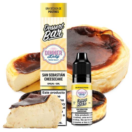 San Sebastian Cheesecake 10ml Dinner Lady Dessert Bar
