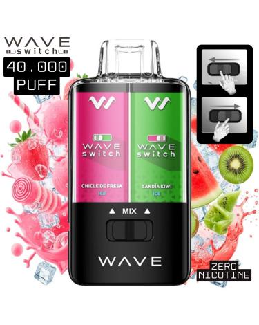 Sandia Kiwi Ice Chicle de Fresa Ice 40.000 Puffs Bud Vape Wave Switch | Descartável |