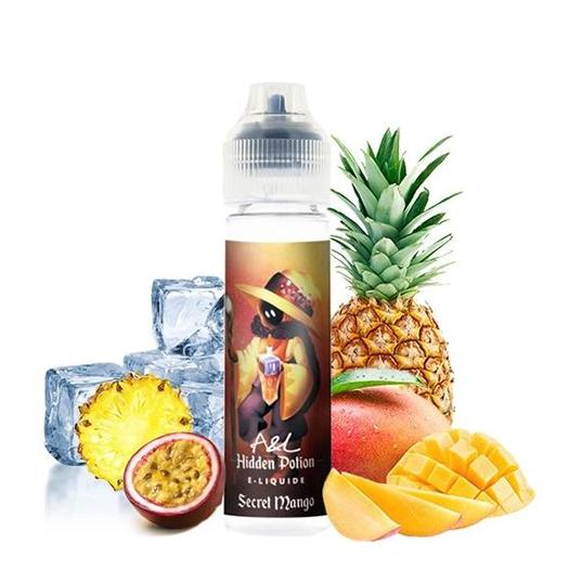 SECRET MANGO - Hidden Potion by A&L - 50 ML + 10 ml Nicokit Gratis