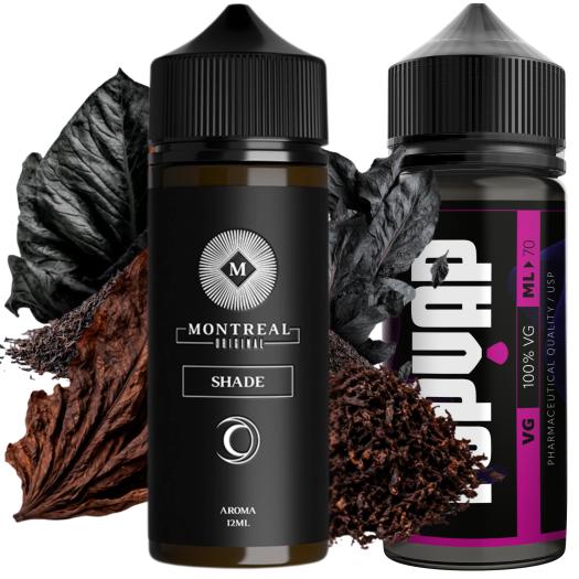 SHADE 12ml/120 (Longfill) Montreal Original + 70ml VG