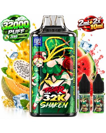 SHAKEN XFighter 32K | SEM NICOTINA 0mg | 32.000 Puff