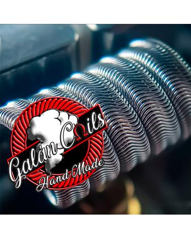 SINGLE Asimetrica Mini 0,37 guía 2,5mm - Pack 2 Coils - GALAN COILS