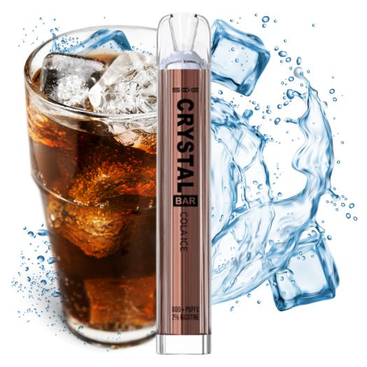 Ske Descartável Crystal Bar COLA ICE 20mg