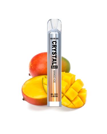 Ske Descartável Crystal Bar Mango Ice 20mg