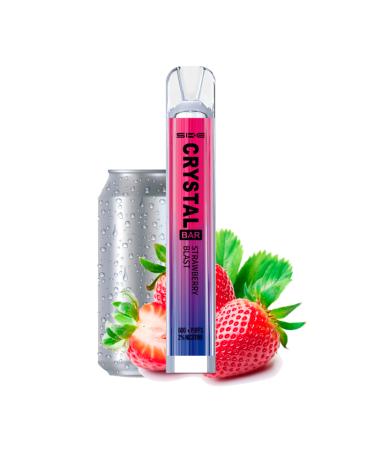 Ske Descartável Crystal Bar Strawberry Blast 20mg