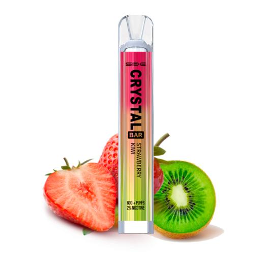 Ske Descartável Crystal Bar Strawberry Kiwi 20mg