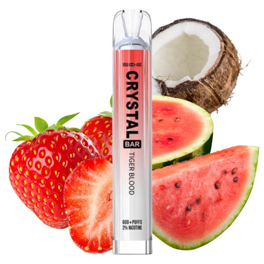 Ske Descartável Crystal Bar TIGER BLOOD 20mg