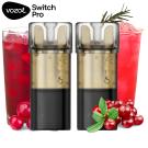 Cranberry Soda | Pack 2 uds | Cartuchos Pré-Carregado 20mg Vozol Switch Pro