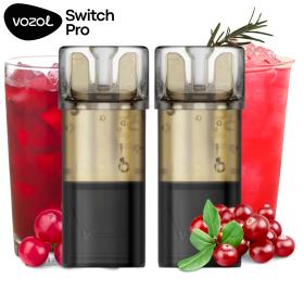 Cranberry Soda | Pack 2 uds | Cartuchos Pré-Carregado 20mg Vozol Switch Pro
