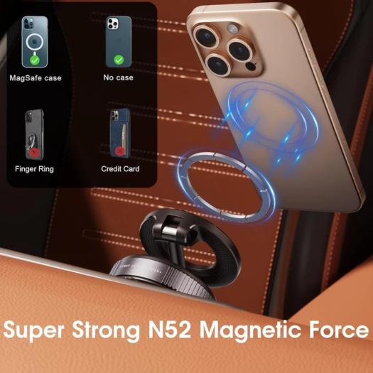 Suporte Magnético Dobrável para Telemóvel 360° | Ajustável