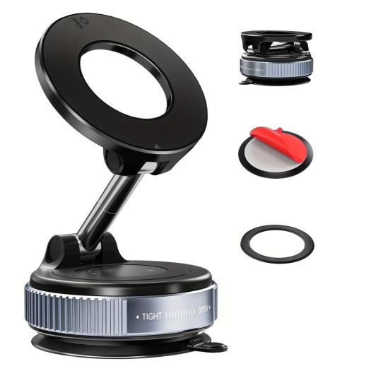 Suporte Magnético Dobrável para Telemóvel 360° | Ajustável