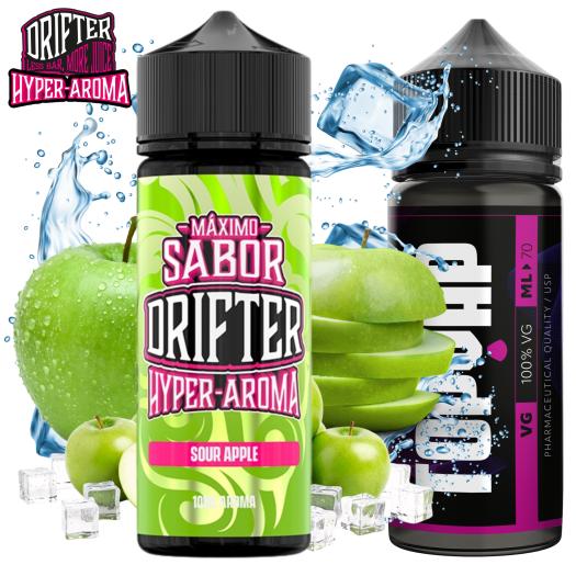 Sour Apple Ice 10ml/120 Drifter HYPER (Longfill)