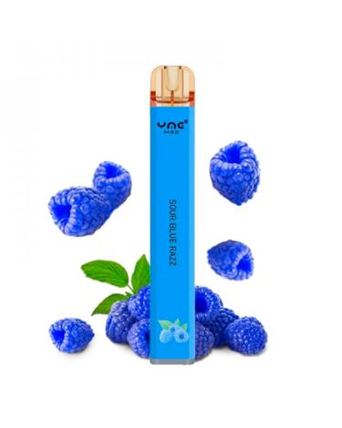 Sour Blue Razz Puffs YME Max 600 20mg - POD Descartável