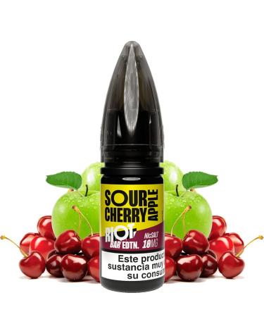 SOUR CHERRY APPLE - Riot Squad Bar EDTN 10 ml - 10 mg y 20 mg - Líquido con SAIS DE NICOTINA