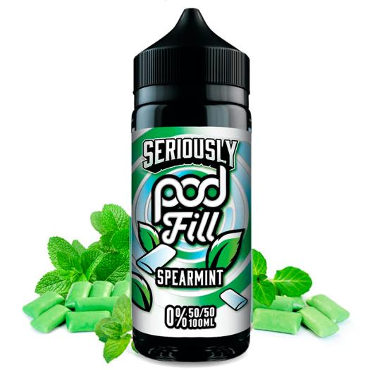 Spearmint Seriously Pod Fill 100ml + Nicokits Gratis