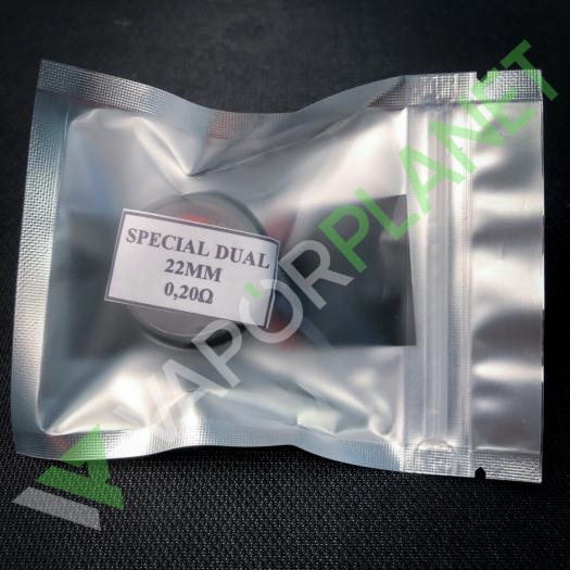 Special Dual 22mm 0,20 - Galán Coils - Resistencias Artesanales
