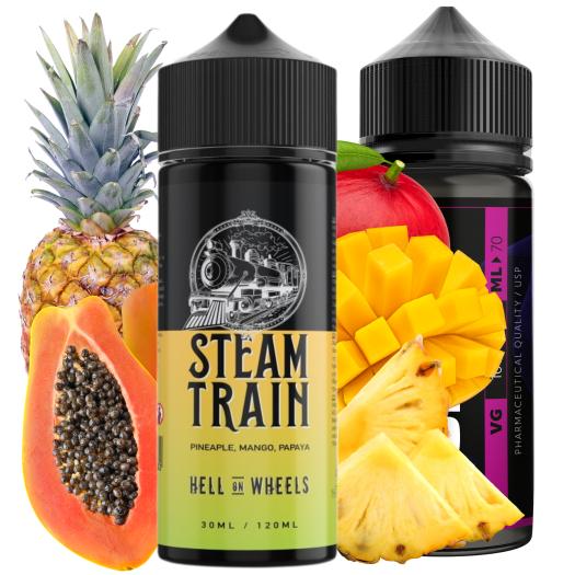 Steam Train Hell On Wheels 30ml/120 Longfill