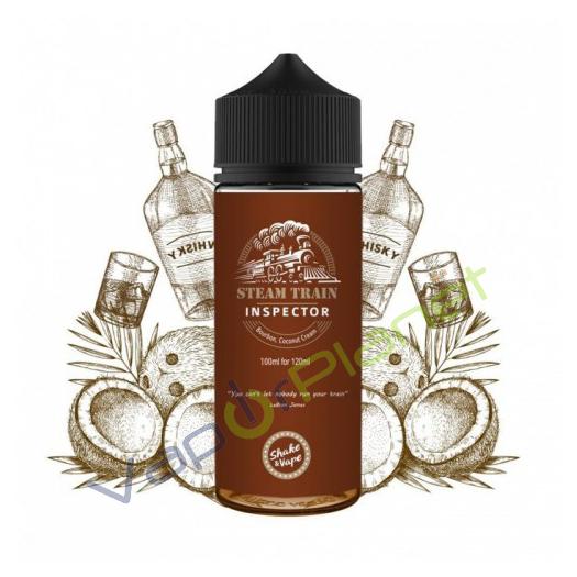 Steam Train INSPECTOR - 100ml + 2 Nicokits Gratis