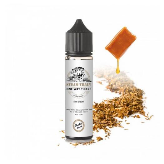 Steam Train ONE WAY TICKET - 40ml + 2 Nicokits Gratis