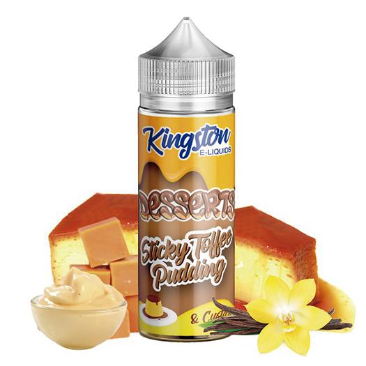 Sticky Toffee - Kingston E-liquids 100ml + Nicokits Gratis