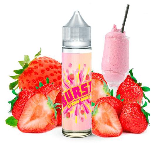 Straw Burst - E-Juice Burst 50ml + Nicokit Livre