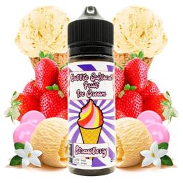Strawberry 100ml + Nicokits Gratis - Bubble Custard Fruit Ice Cream