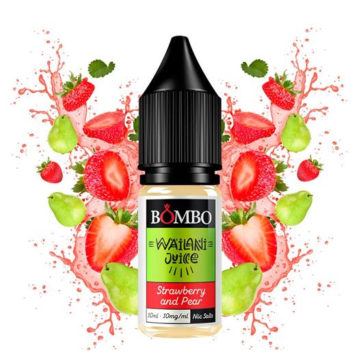 Strawberry and Pear 10ml - Wailani Juice Nic Salts by Bombo
