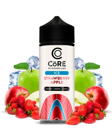Strawberry Apple Ice 100ml + Nicokits Core by Dinner Lady