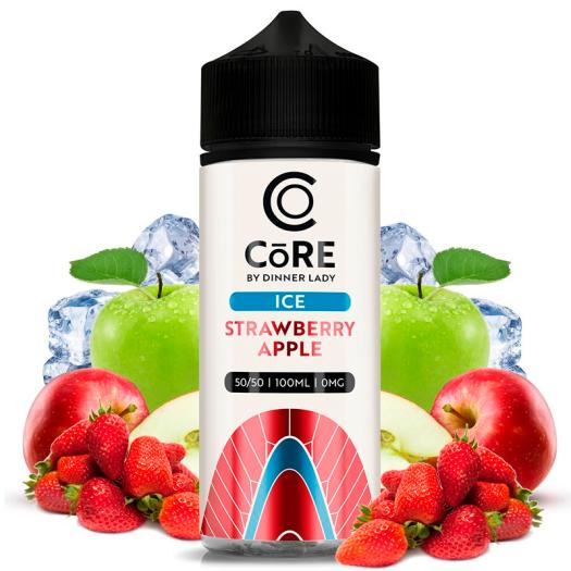 Strawberry Apple Ice 100ml + Nicokits Core by Dinner Lady