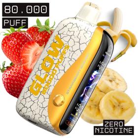 STRAWBERRY BANANA Descartável | 80.000 Puff | GUDBAR Glow (SEM NICOTINA)