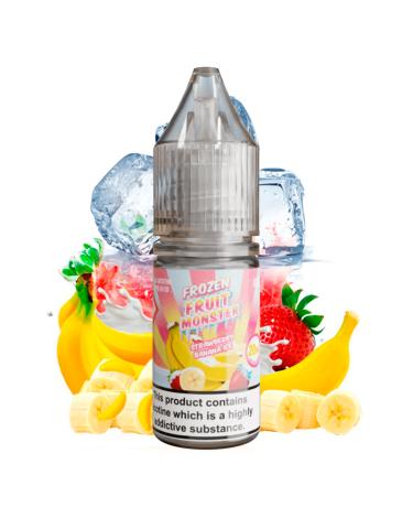 Strawberry Banana ICE 20mg 10ml Nic Salts - Frozen Fruit by Monster Vape Labs