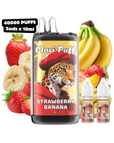 Strawberry Banana Leopard+ 40K 1100mAh 20ml 20mg