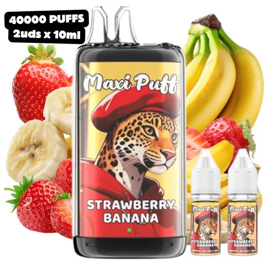 Strawberry Banana Leopard+ 40K 1100mAh 20ml 20mg