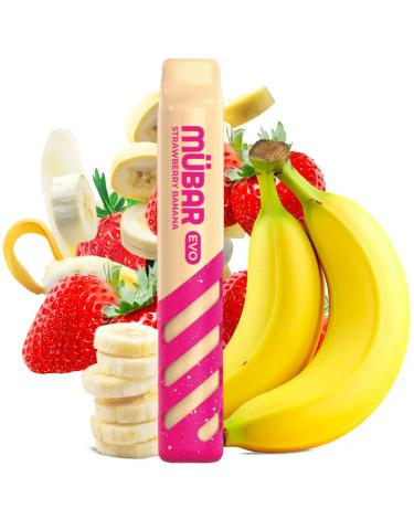 STRAWBERRY BANANA Mübar EVO800 20mg